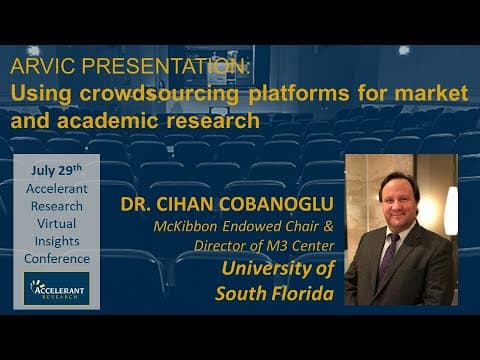 Best Practices for Using Crowdsourcing Platforms in Survey Research: The Case of Amazon Mechanical Turk
