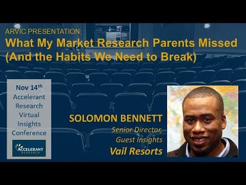 What My Market Research Parents Missed: Habits We Need to Break