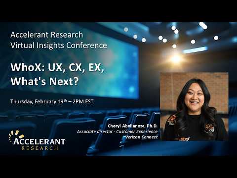Who X: UX, CX, EX, What's Next? Personal Notes on Experience Maxing