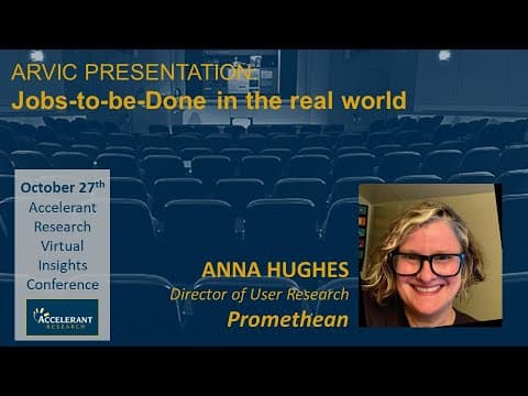 Jobs to Be Done in the Real World: A Case Study from Promethean