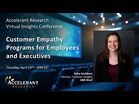Developing Employee and Executive Programs to Drive Customer Empathy at H&R Block