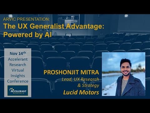The UX Generalist Advantage Powered by AI