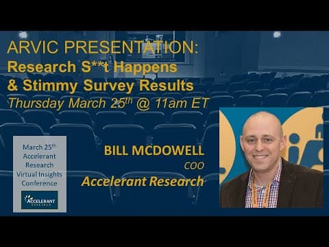 Research Happens: Navigating the Unexpected, Plus a Hot-Off-the-Press Stimulus Survey