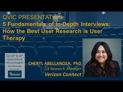 The Five Fundamentals of In-Depth Interviews: How the Best User Research Is User Therapy