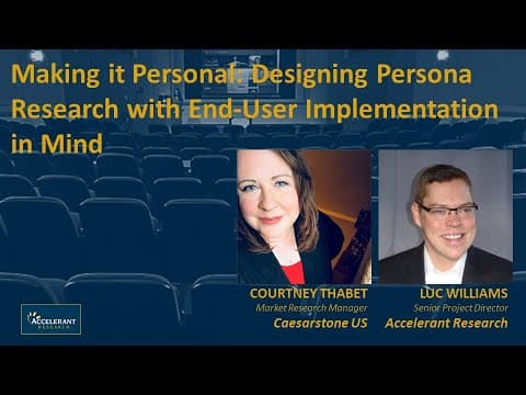 From Insights Platform to Implementation: A Personas Case Study with Caesarstone