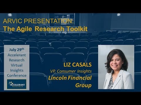Adapting Traditional Market Research to an Agile Toolkit: A Journey at Lincoln Financial Group